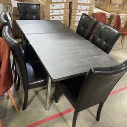 New Dining Table With 6 Chairs 