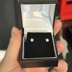 Moissanite Diamond Studs