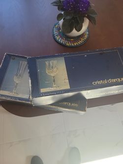 Crystal glasses