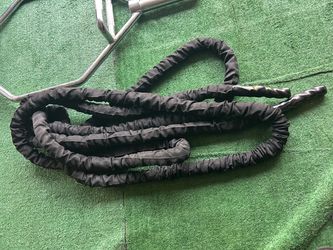 Black battle rope! ~25 feet