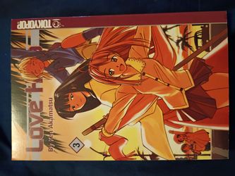 Love Hina Manga Volumes 2 & 3