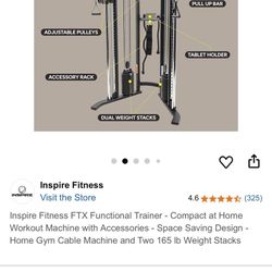 Inspire Home Gym Cable Machine