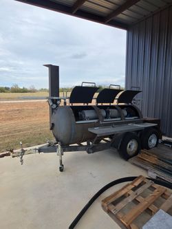 BBQ pit trailer for sale
