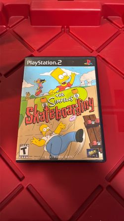 The Simpsons Skateboarding PS2 Game