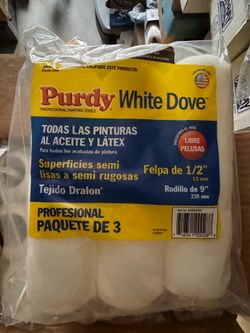 Purdy white dove 3 pack rollers