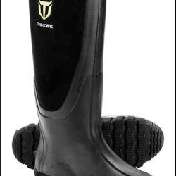 RUBBER BOOTS FOR MEN SIZE 10.1/2 