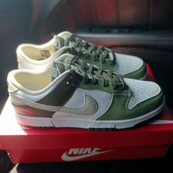 Nike Dunk Low...( Oil Green-Cargo Khaki)