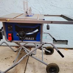 Kobalt 10” Table Saw