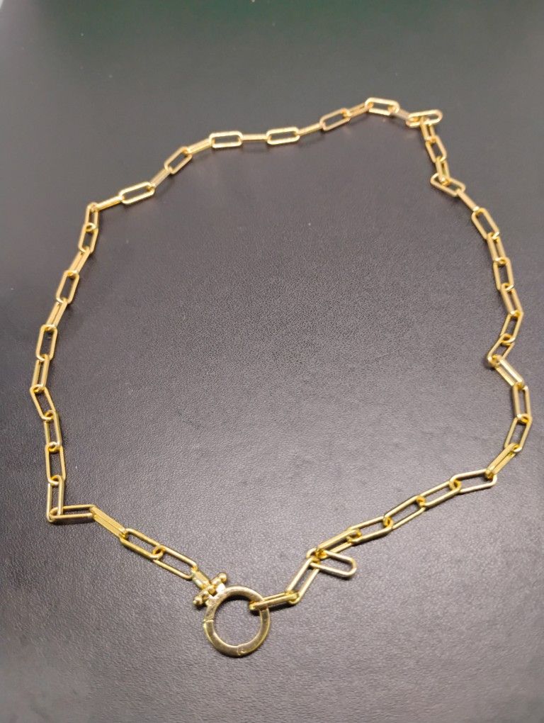 Paper Clip Chain Choker | Malibu Beach Edition