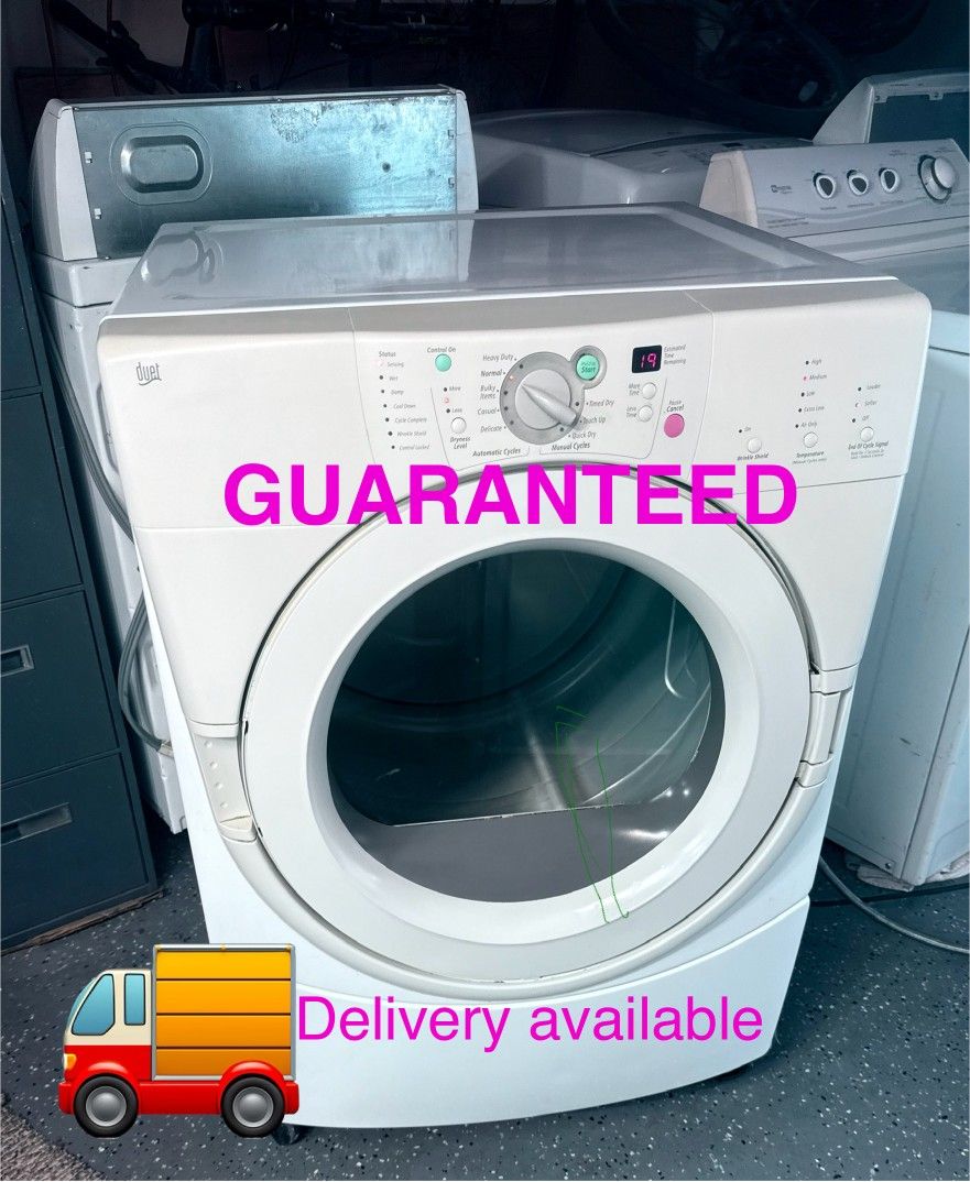 🔥 GAS DRYER CLEAN DELUXE CAPACITY LOCAL DELIVERY