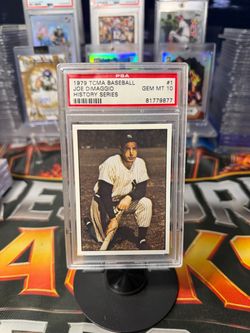 1979 TCMA Joe DiMaggio History Series PSA 10