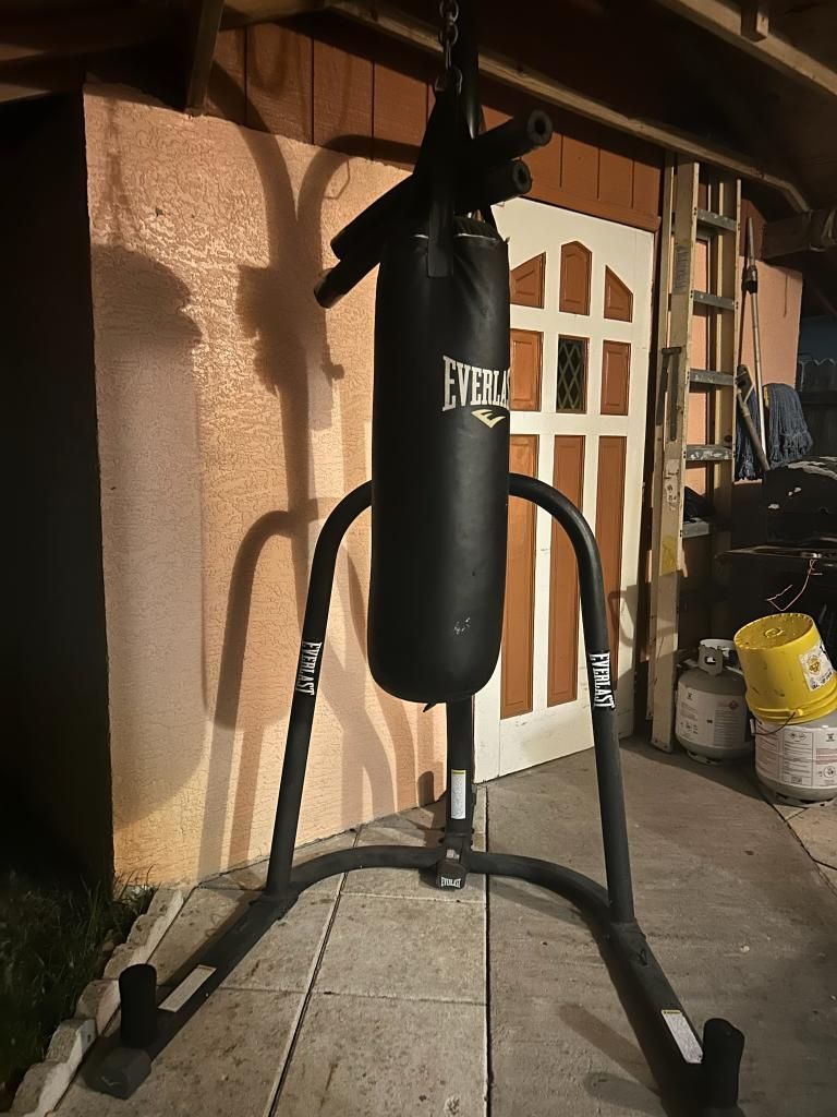 Punching Bag With The Stand