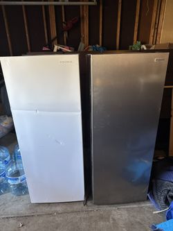 Upright Freezer And Fridge