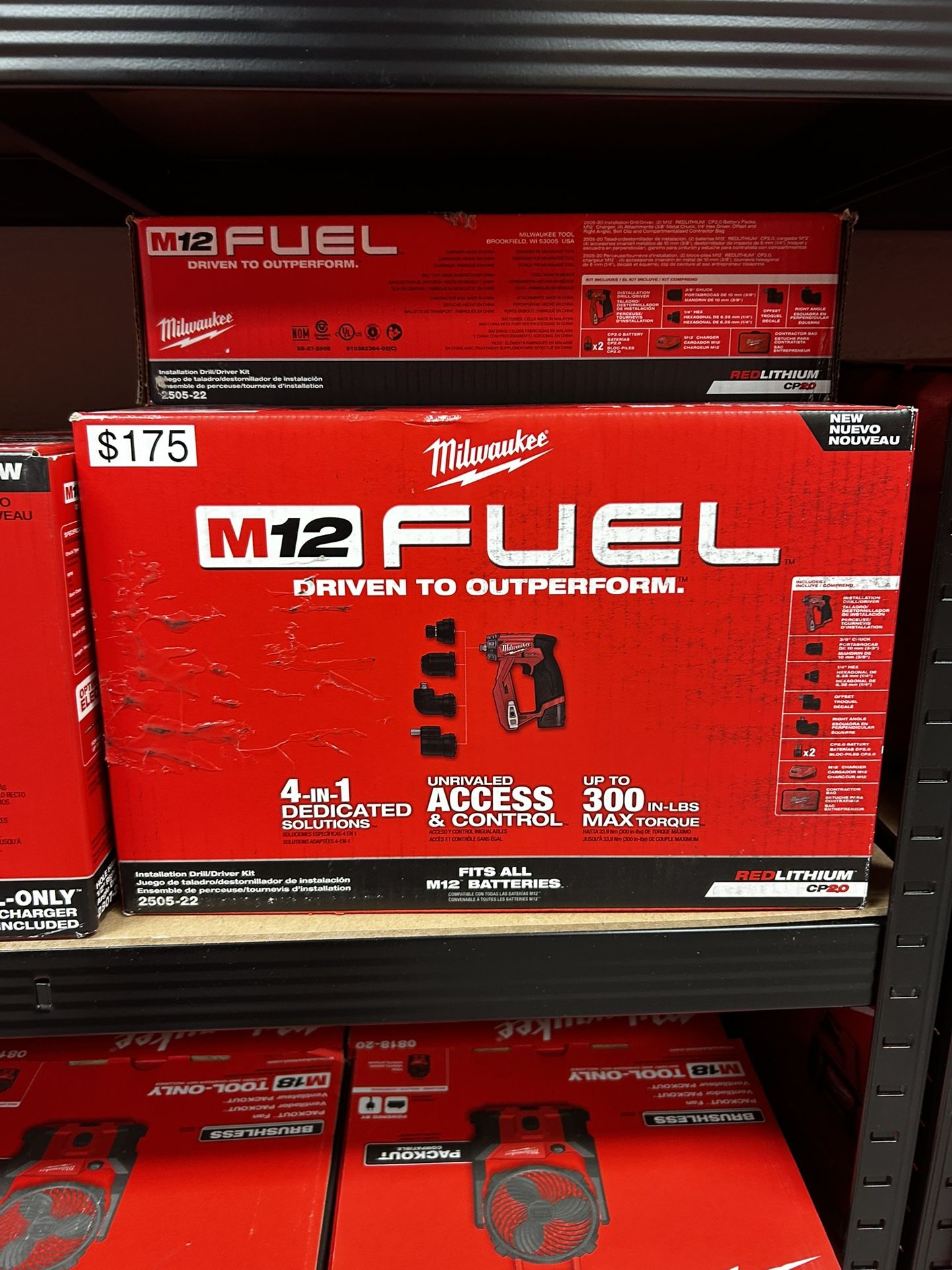 Milwaukee M12 Fuel Installation Drill/driver Kit