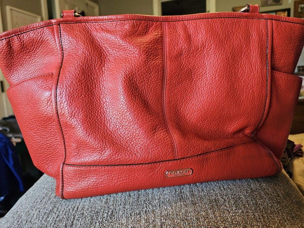 RETIRED COACH PURSE AND WALLET