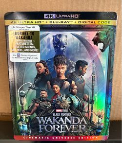 Black Panther: Wakanda Forever 4K Ultra HD Blu-ray
