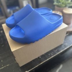 Adidas Yezzy Slides Azure