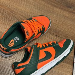 Orange and Green Dunks