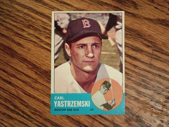 1963 Topps carl yastrzemski