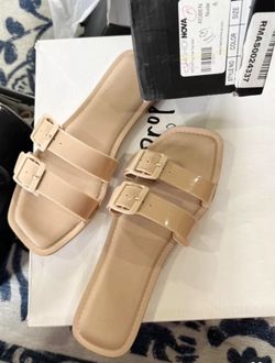Fashion Nova Size 6 Sandals, New Inbox