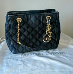 Michael Kors Navy Denim Purse