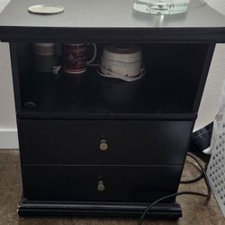 Dresser With Mirror And Side Table 