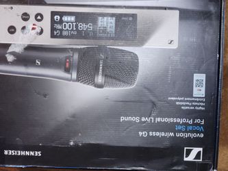 Sennheiser evolution vocal set