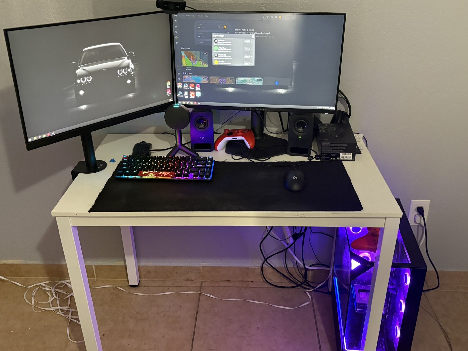  Gaming- Streaming Set Up, Gone ASAP (SEND OFFERS)