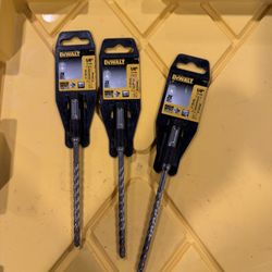 DeWalt 1/4 in. X 6 in. L Carbide Tipped Drill Bit SDS-Plus Shank 