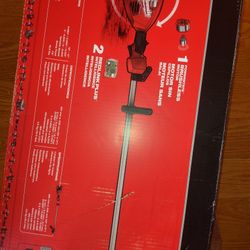 Milwaukee Fuel M18 Dual Battery Weedeater Operated 17 Inch