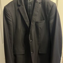 Black suit jacket Large