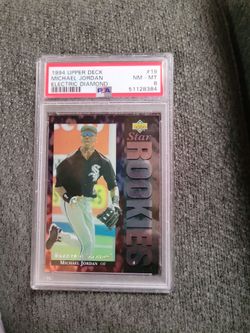 1994 UPPER DECK ELECTRIC DIAMOND #19 MICHAEL JORDAN PSA 8