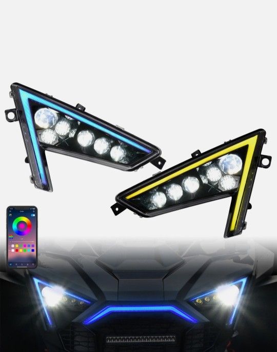 Polaris RGB DRL Headlights