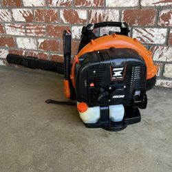 ECHO PB-770H Leaf Blower Backpack Hip Mount Throttle 63.3cc Engine In Perfect Condition