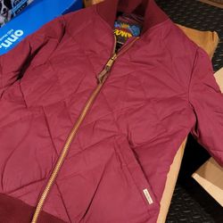 New Eddie Bauer Jacket Bomber Size Small S