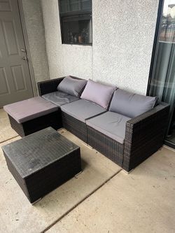 Patio Couch Set