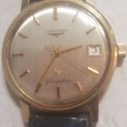 14K gold  Longines flagship watch very good condition news