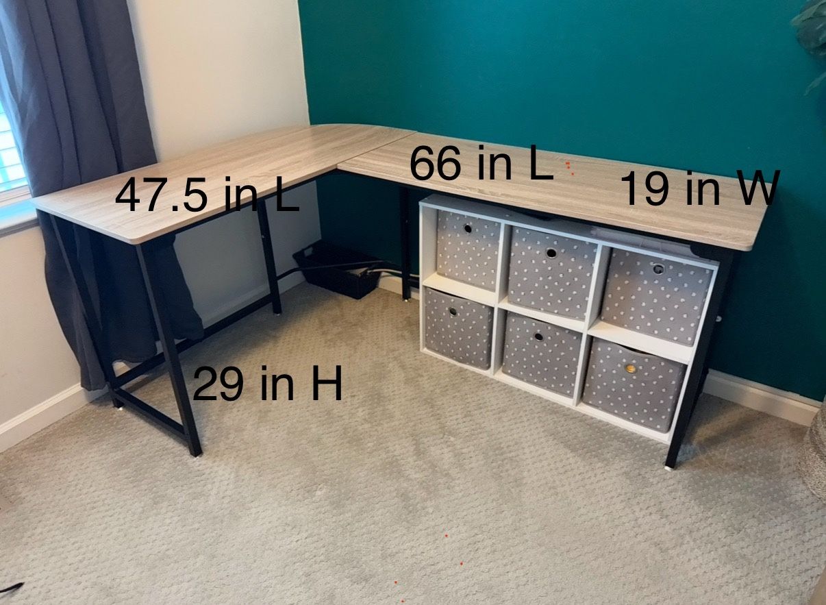 Work Corner L Shaped Desk For Sale