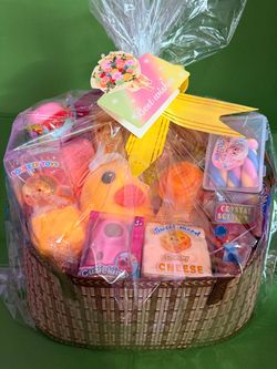 Big basket 🧺 of crunchy, coconut oil of squishy toys