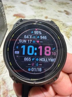 GARMIN ENDURO 3- 51mm SOLAR POWERED