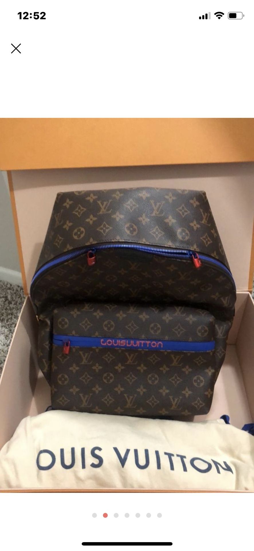 Louis Vuitton Kim Jones Apollo backpack