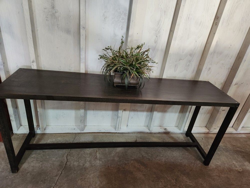 Long Wood Sofa Table / Console Table