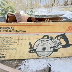 Worm Drive Saw