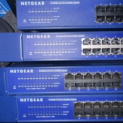 Networking Bundle – Netgear ProSafe 24/16-Port Gigabit Switches + ADTRAN NetVanta Enterprise Router Set