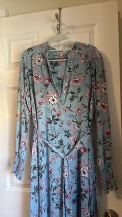 Nanette spring floral maxi dress