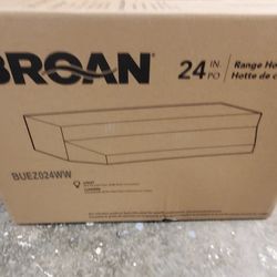 Kitchen Stove Exhaust Fan 24 Inches white 