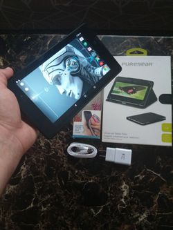 ASUS Google Nexus Tablet with accessories