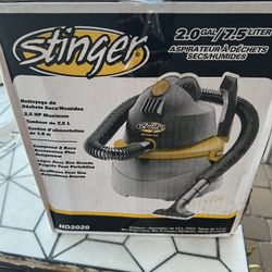 Stinger 2 gallon wet/dry vacuum
