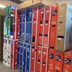 55-85 Tv $198-798 Smart 4k HDTV $55 Down On Financing Free Delivery Six Month Warranty