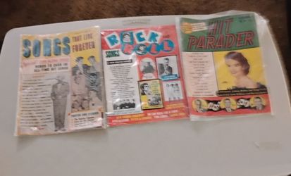 Three Vintage Music Magazines
